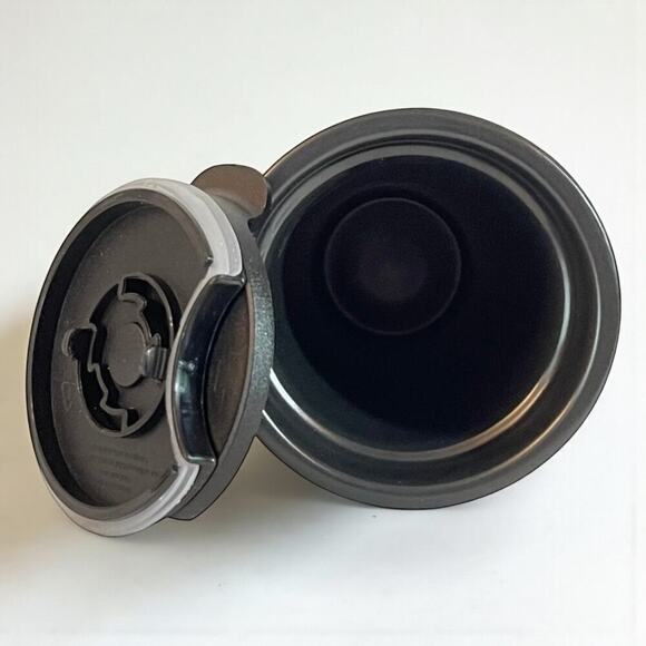 Rae Dunn Travel Mug Set Vampire Bat Juice Ceramic W/Lid Halloween New in boxes - Picture 5 of 6